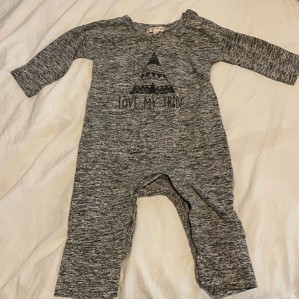 Boutique Red Egg and Ginger Romper